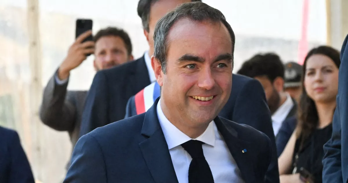 Sébastien Lecornu lors d'un événement officiel