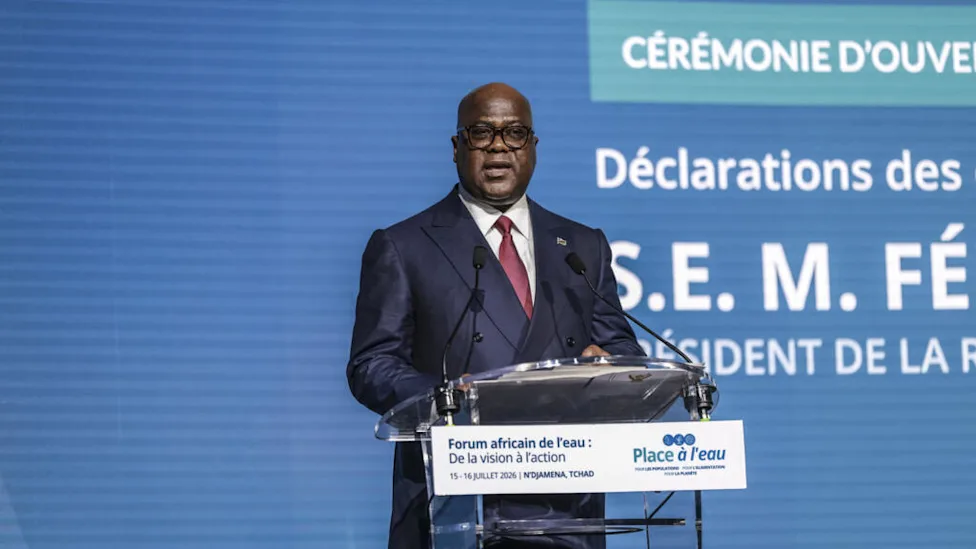 Félix Tshisekedi et João Lourenço lors d'une rencontre diplomatique à Luanda