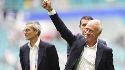 Didier Deschamps, sélectionneur des Bleus, lors de la petite finale de la Coupe du monde 2026
