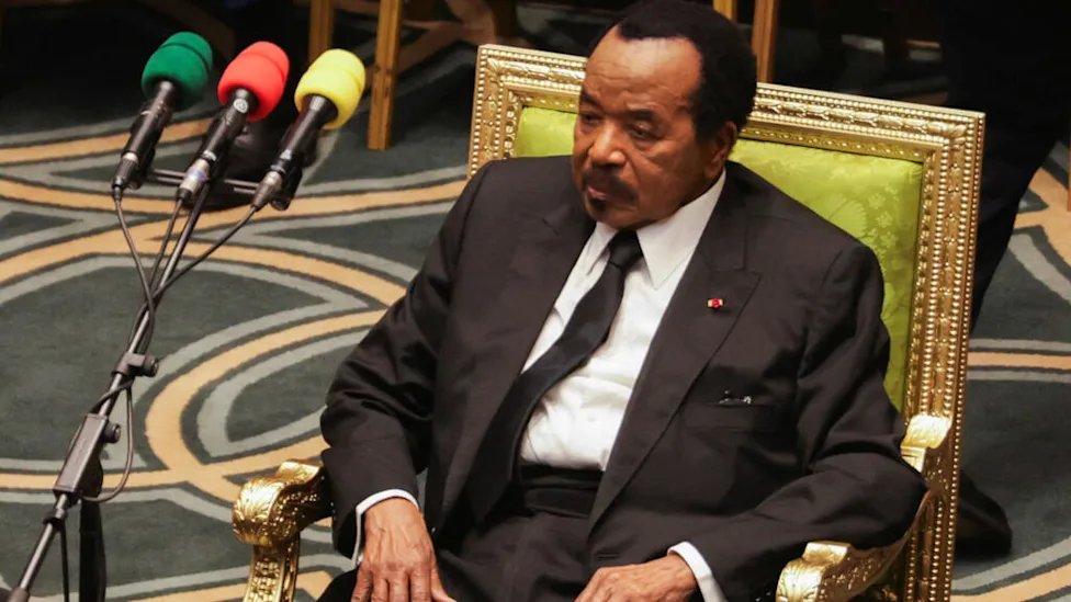 Le président du Cameroun en déplacement officiel