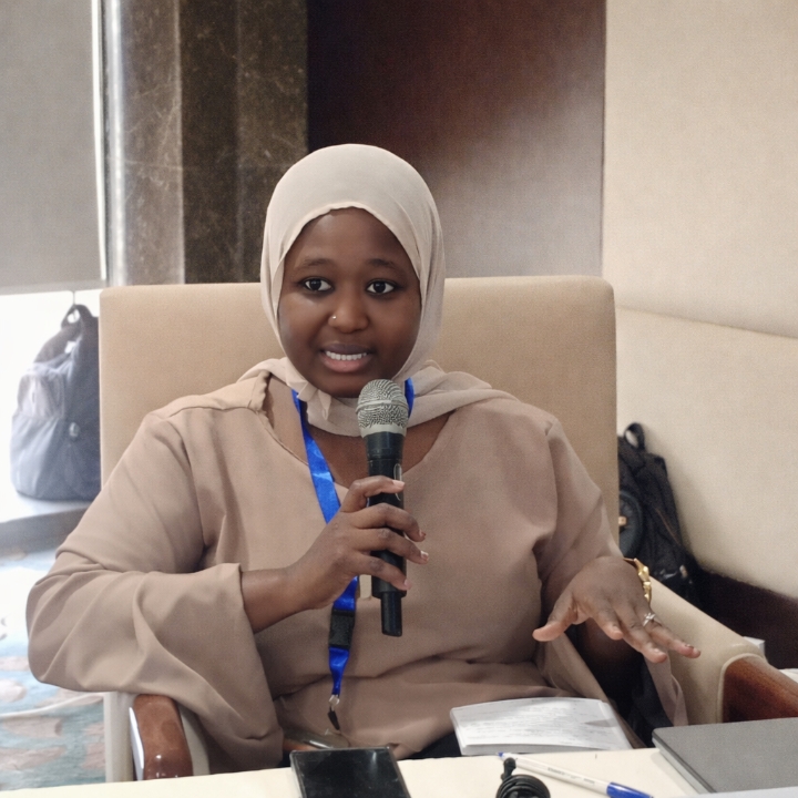 Amina Boukary, coordinatrice de la FAD, milite pour l'inclusion des femmes dans la paix