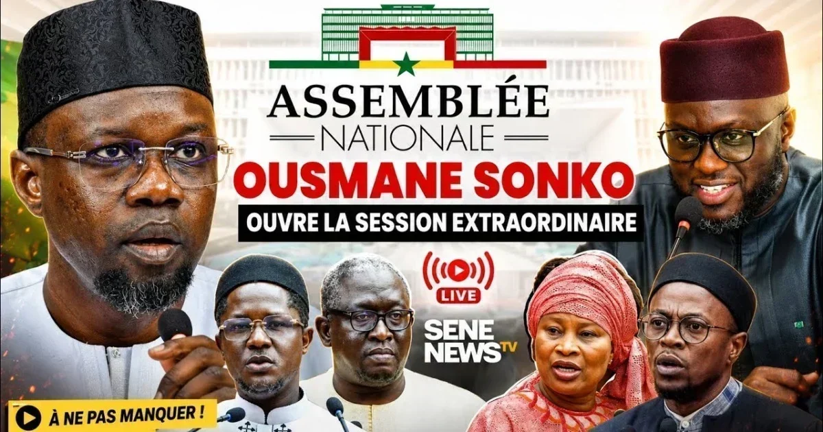 Session parlementaire exceptionnelle et enquêtes politiques au Sénégal