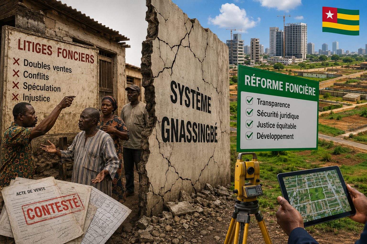 Togo : transformation du secteur foncier, un défi à la hauteur des enjeux économiques