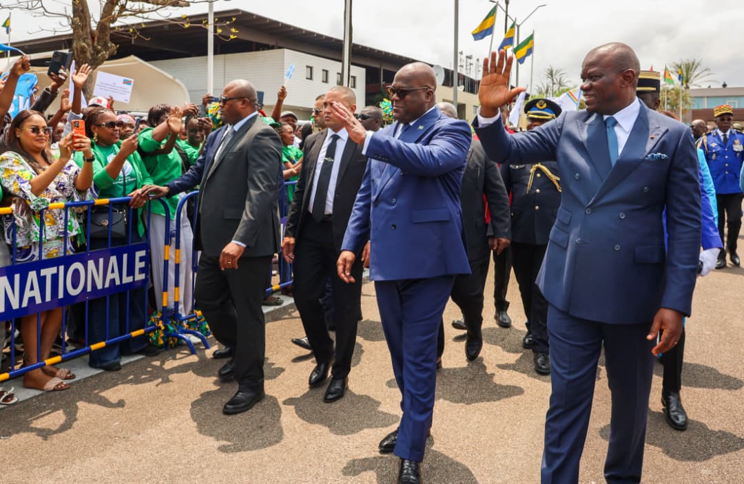Visite historique de Félix-Antoine Tshisekedi à Libreville pour consolider les liens Congo-gabonais