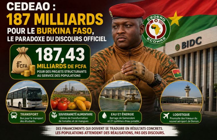 CEDEAO : le Burkina Faso bénéficiaire malgré les critiques officielles