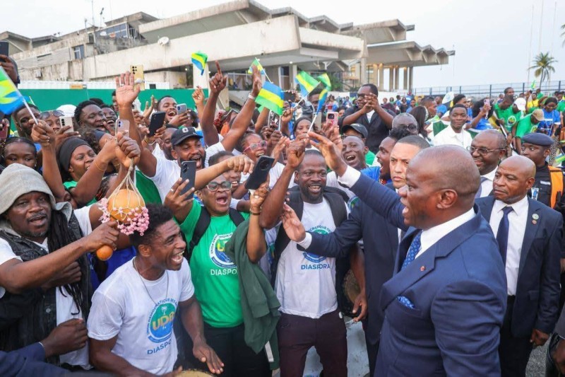 Visite officielle du président gabonais à Abidjan pour les célébrations de l&rsquo;indépendance ivoirienne