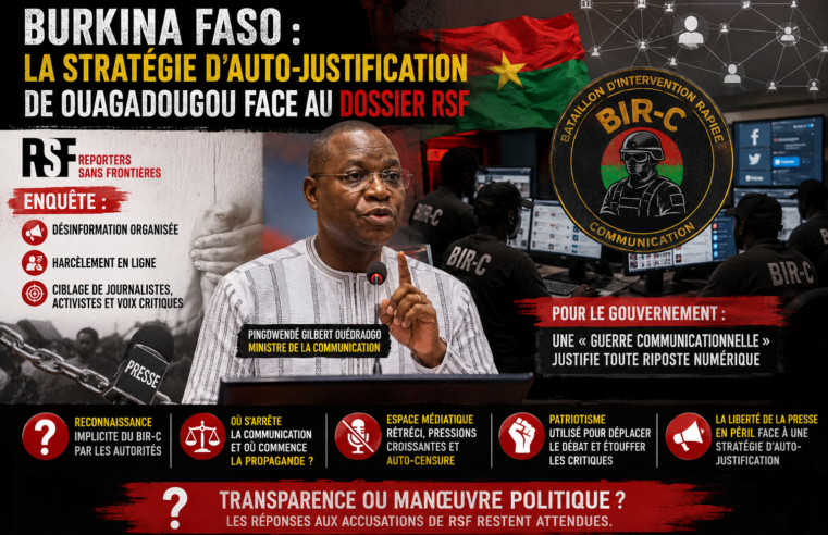 Au Burkina Faso, la communication officielle face aux accusations de manipulation numérique