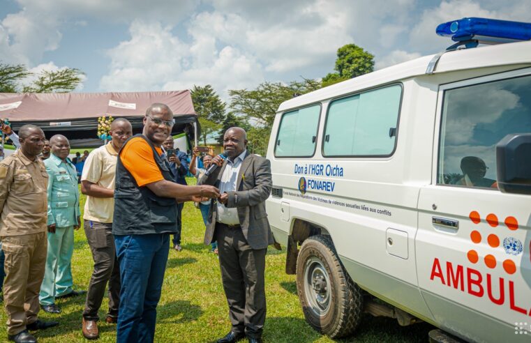 Ambulance médicalisée pour sauver des vies au nord-kivu