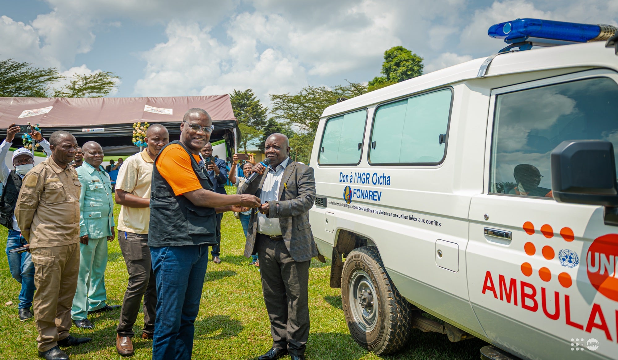 Ambulance médicalisée pour sauver des vies au nord-kivu