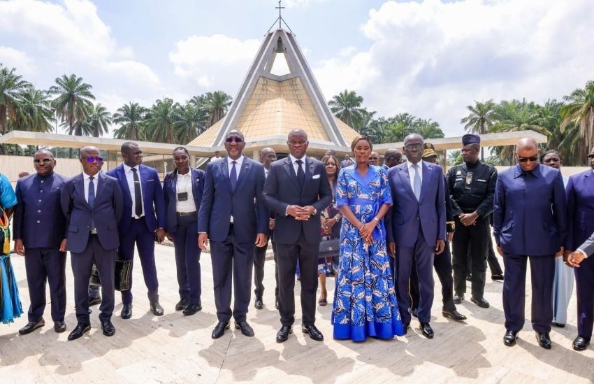 Le Gabon honore la mémoire de Houphouët-Boigny à yamoussoukro