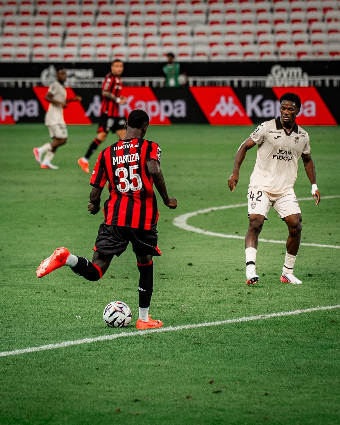 Match nul entre l’OGC Nice et le fc lorient à l’ouverture de la ligue 1