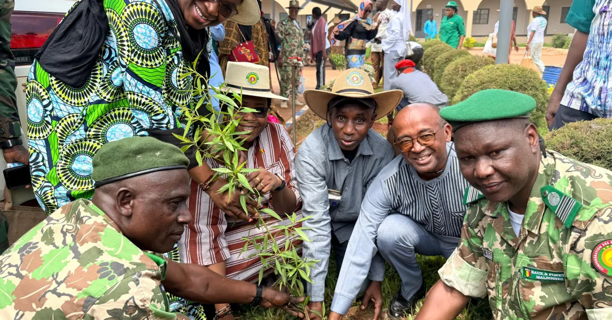 L&rsquo;UNESCO Mali s&rsquo;engage pour un Mali vert lors du lancement de la 32ᵉ campagne de reboisement