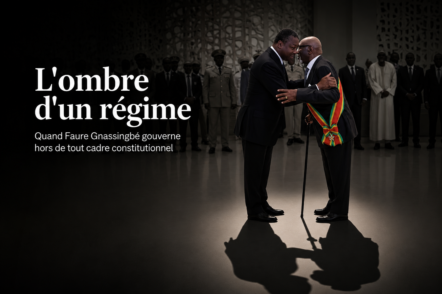 Au Togo, le pouvoir se transforme en monarchie déguisée