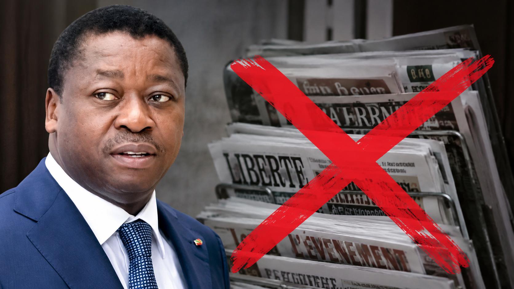 Liberté de la presse au Togo : la distribution de journaux devenue cible de répression