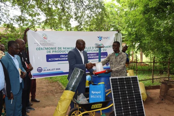 Jeunes entrepreneurs au Togo : 50 projets agricoles lancés à kpomé