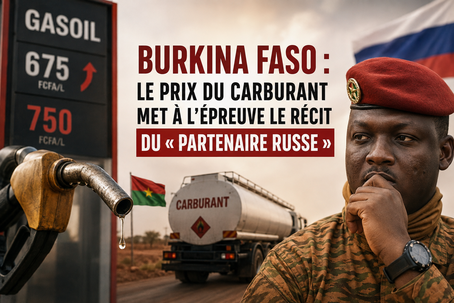 Carburant au Burkina Faso : quand la réalité économique défie les alliances géopolitiques