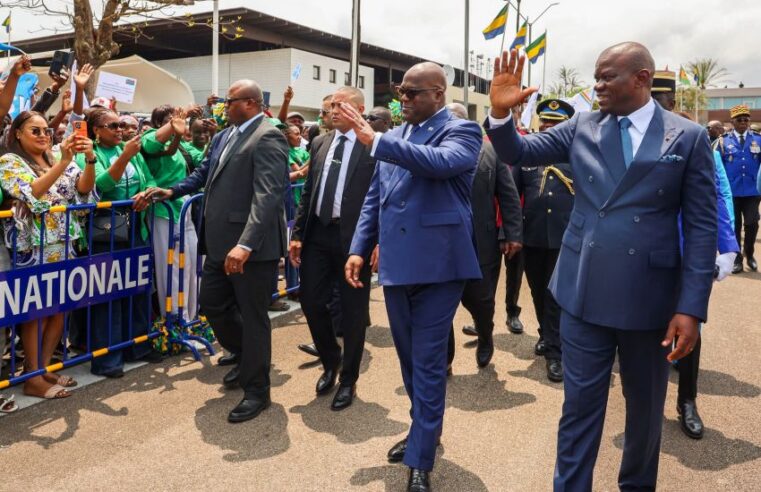 Visite historique de Tshisekedi à Libreville : l&rsquo;axe Gabon-RDC sous les projecteurs