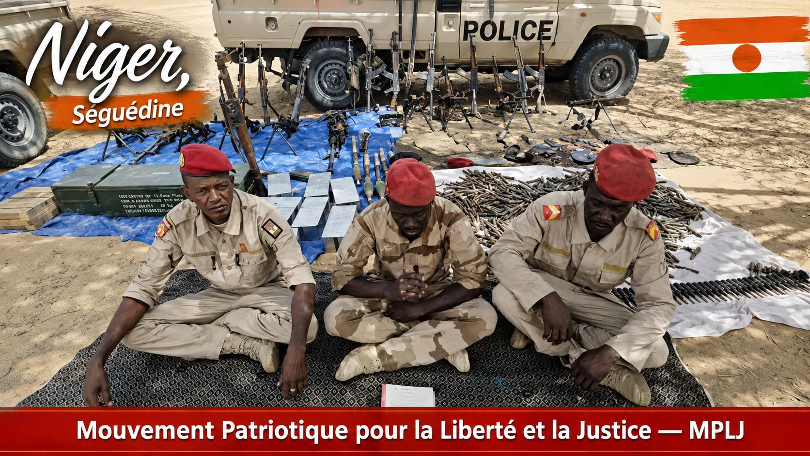 Au Niger, le mplj expose ses otages après l’assaut de séguédine