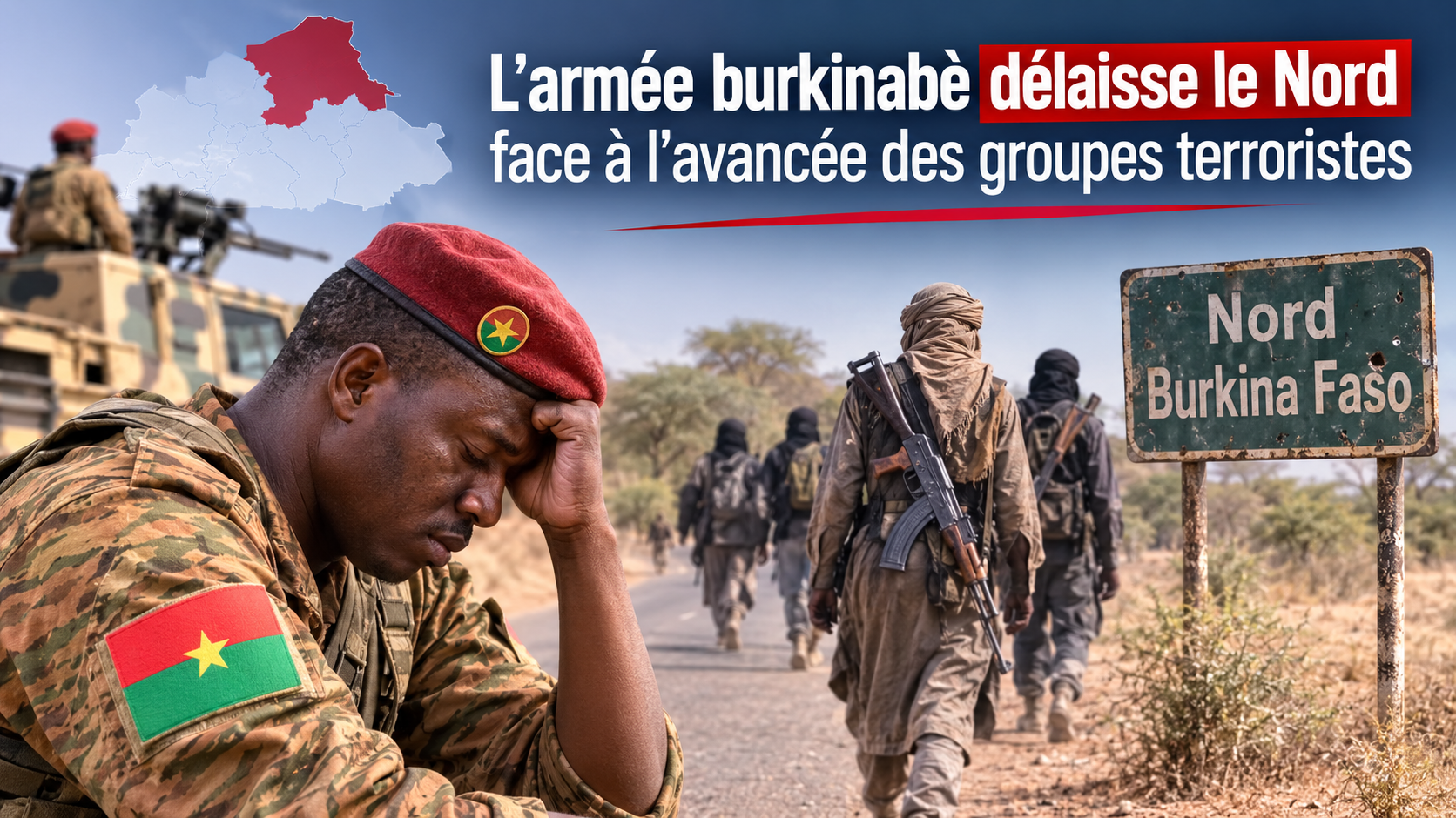 Insécurité au nord du Burkina Faso : l&rsquo;armée face à une menace qui se recompose