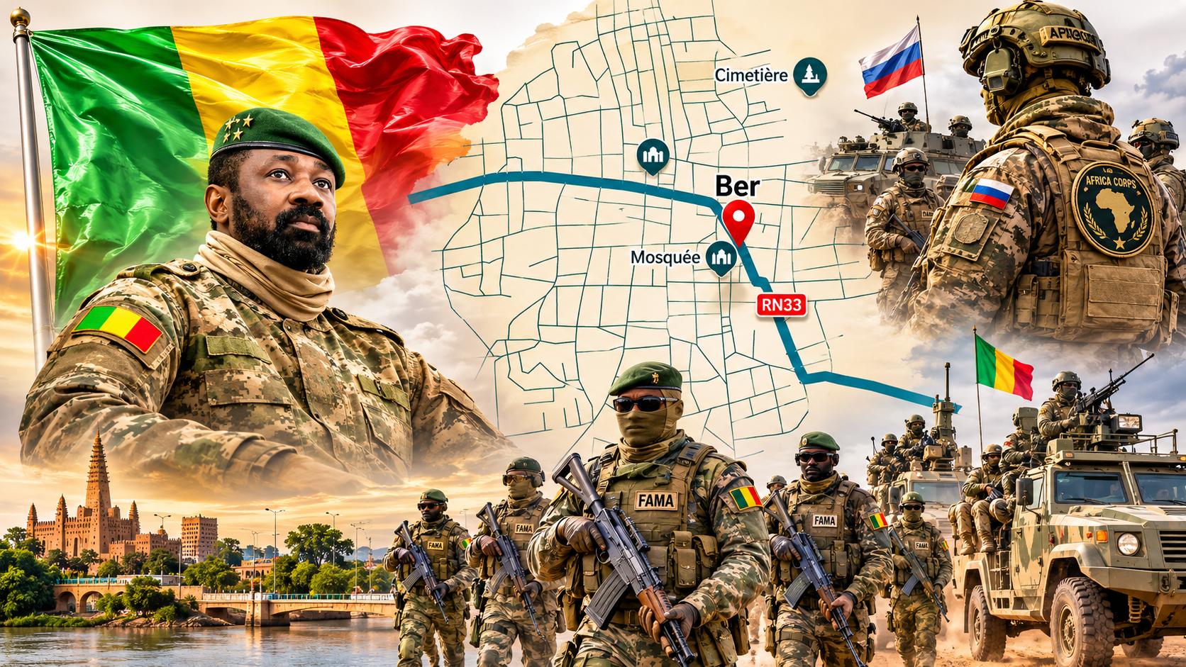 Mali : l’embuscade de Ber révèle la fragilité des axes stratégiques du Nord