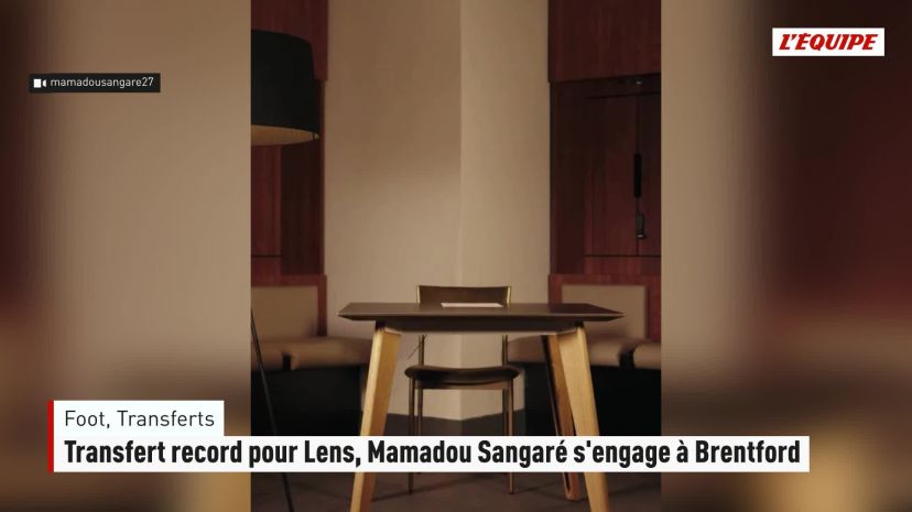 Transfert record pour Lens, Mamadou Sangaré s'engage à Brentford