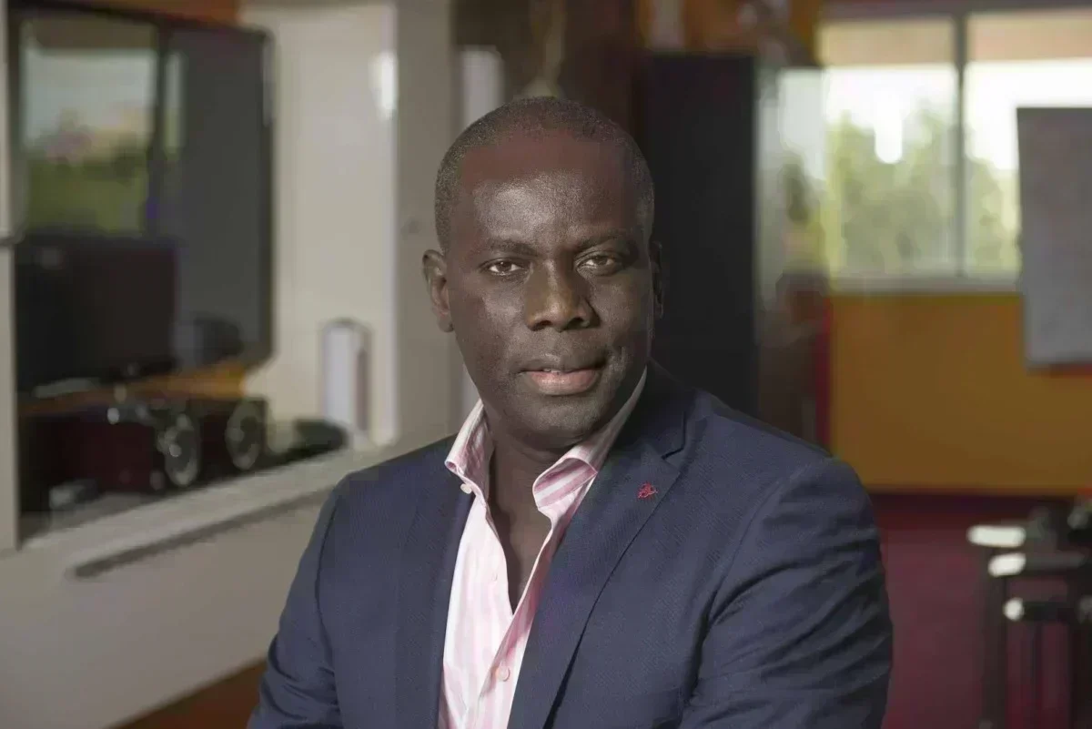 Malick Gackou défend l'unité de Pastef face à la montée de Kiiraay Senegal. Dakar. 10/2016. Malik Gakou,President du Grand Parti chez lui.
