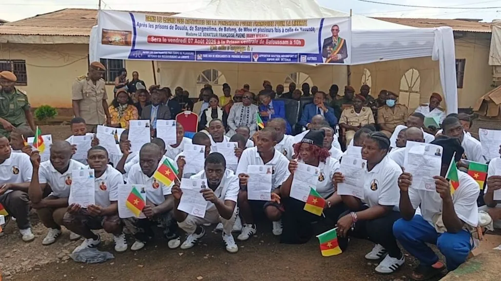 Libération de 38 jeunes prisonniers au Cameroun