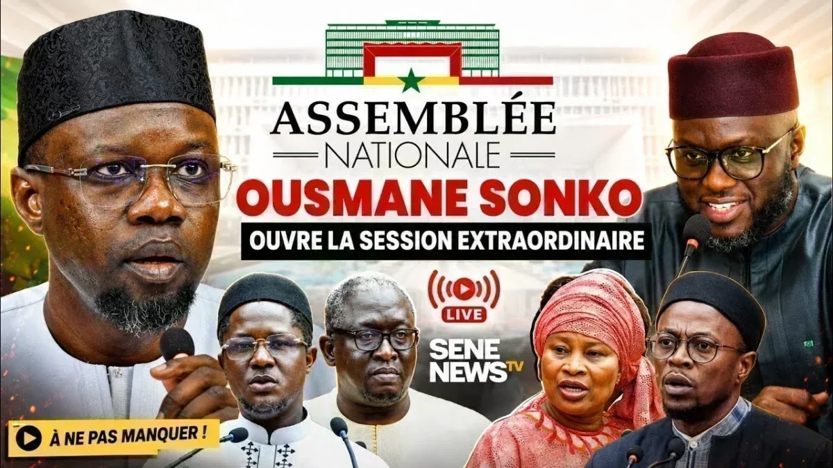 Assemblée nationale : une session extraordinaire et des enquêtes menées par Ousmane Sonko lancées sous haute tension