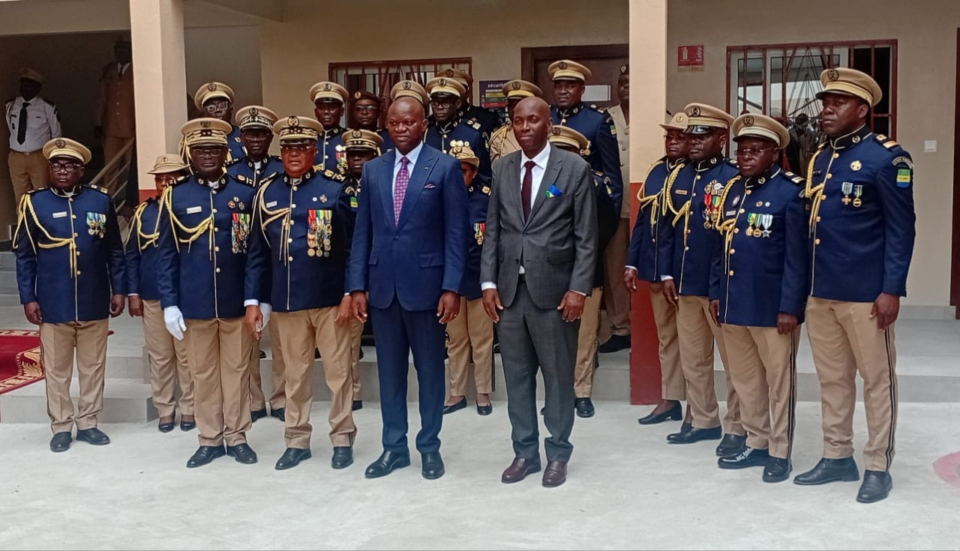 Inauguration du nouveau bâtiment de la sécurité pénitentiaire à Libreville