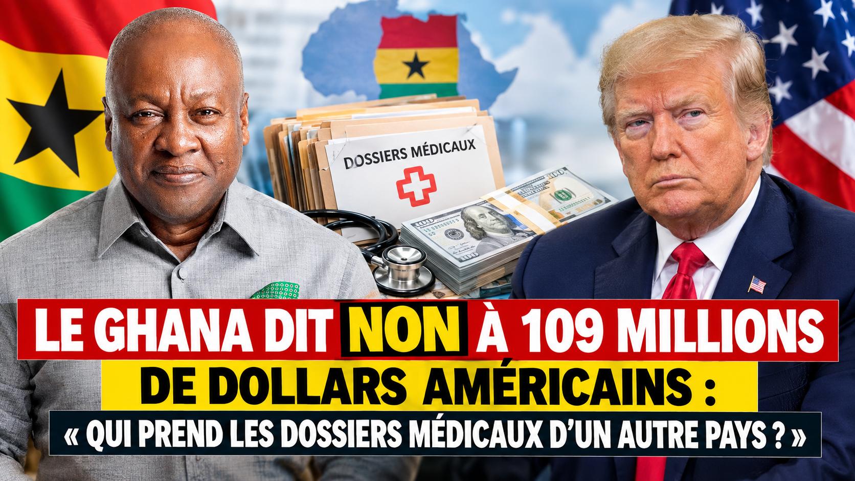 Données médicales ghanéennes : pourquoi Accra refuse 109 millions de dollars américains ?