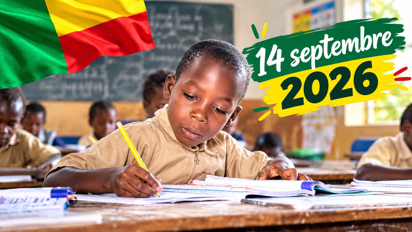 Bénin : ce 14 septembre, les élèves retrouvent le chemin de l’école
