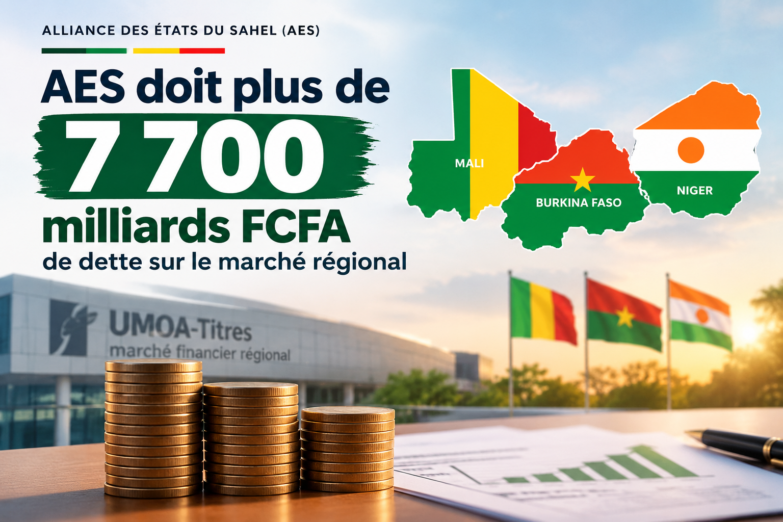 L’AES et ses 7 727 milliards FCFA de dette sur le marché régional : le paradoxe d’une souveraineté financière