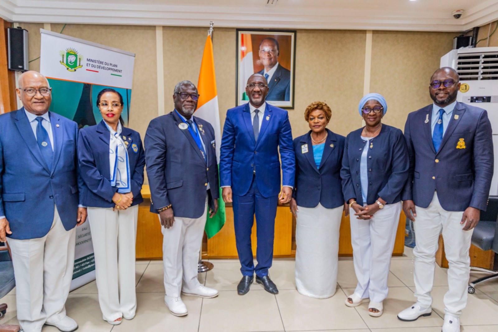 Le Lions Club international en Côte d’Ivoire pour soutenir le PND 2026-2030