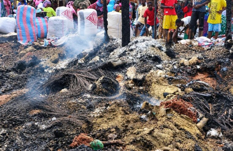Pourquoi le grand marché de Kpalimé a-t-il été la proie des flammes cette nuit ?