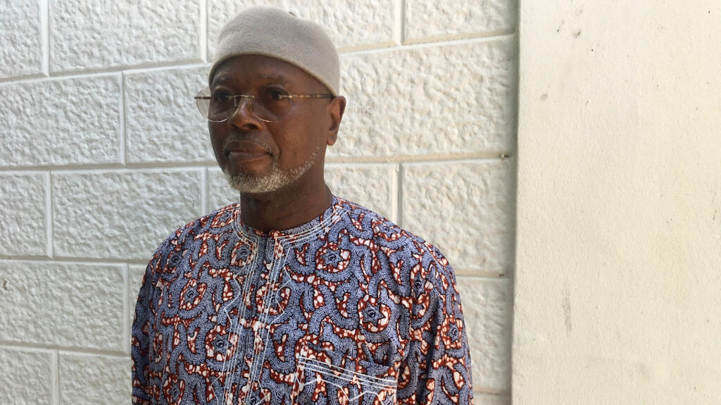 Le Sénégalais Alioune Tine, fondateur du think tank Afrikanom Center, lors d'un événement à Dakar.